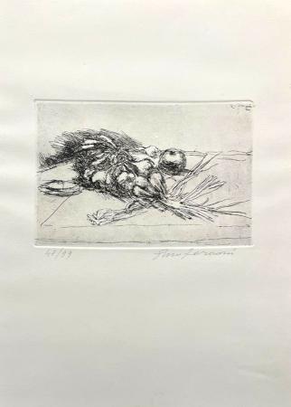 Art work by Enzo Faraoni Natura morta - lithography paper 